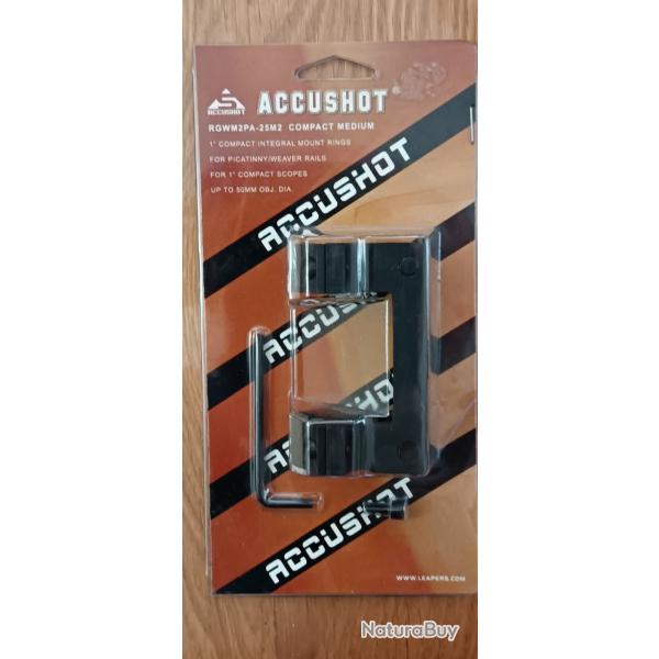 MONTAGE COURT UTG 1 PIECE WEAVER/PICATINNY COLLIERS 25.4MM