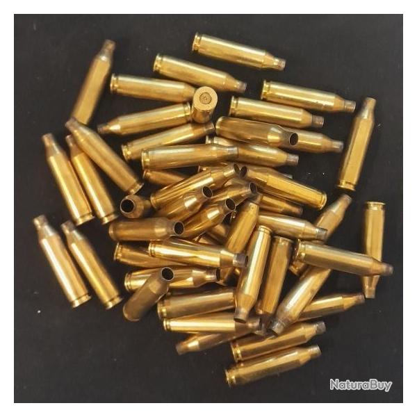 Lot de 50 douilles Winchester d'occasion cal : 243 Win