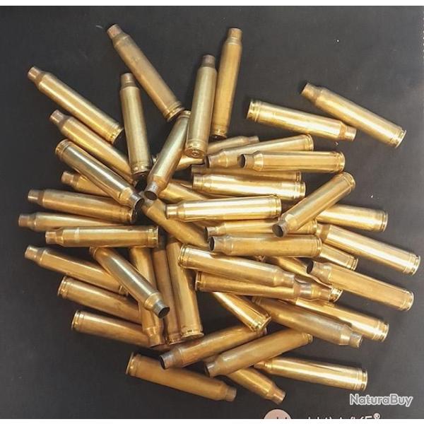 Lot de 50 douilles Winchester d'occasion cal : 300 win