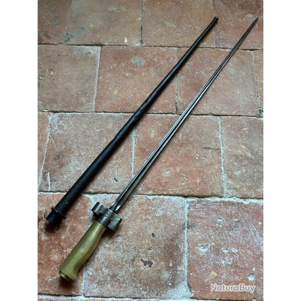 Ba�onnette fran�aise Lebel 1886 2eme type - WW1 (3)