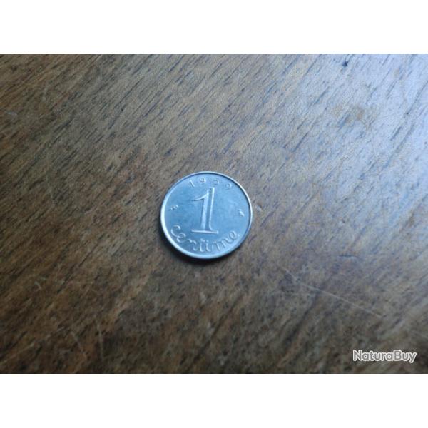 monnaie 1 centime �pie 1969