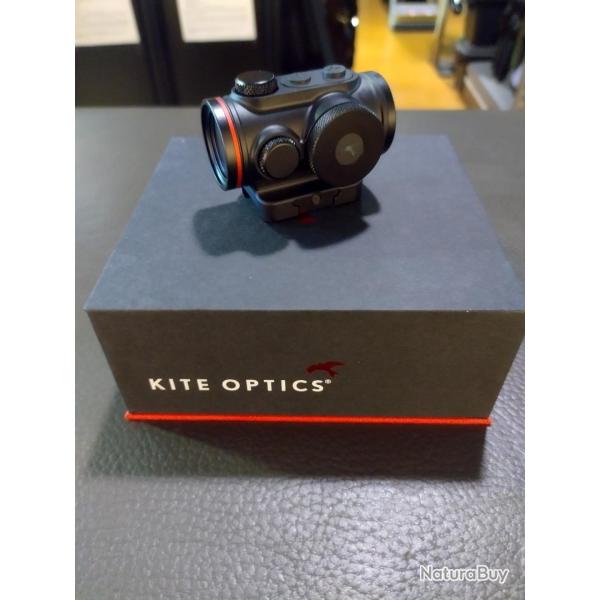 Point rouge tubulaire kite optics BT1 pic/weav mount 3 MOA/bl