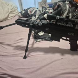 Carabine a plomb 20 joules avec lunette Black ops