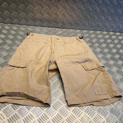 short bermuda mfh us bdu ripstop kaki taille s 01512f