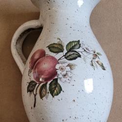 Jolie Cruche &agrave; Eau en Gr&egrave;s Sign&eacute;e TURGIS