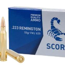 Vente Flash ! 200 Munitions STV Group Cal.223 Rem 55Grs/20