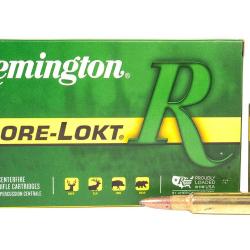 Munitions REMINGTON calibre 300 Weatherby Mag Core-Lokt PSP 180gr - 11.7g x20
