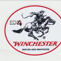 Winchester Ovale SX 4   (autocollant)
