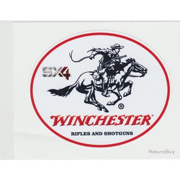 Winchester Ovale SX 4   (autocollant)