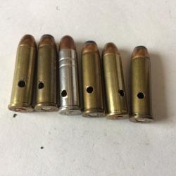 VENDU PAR LE-CUIRASSIER LOT N&deg;1 DE 6 BALLES  CALIBRE 38 SPECIAL NEUTRALISEES