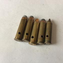 VENDU PAR LE-CUIRASSIER LOT N&deg;1 DE 5 BALLES  CALIBRE 357 MAGNUM NEUTRALISEES