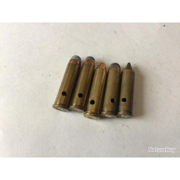 VENDU PAR LE-CUIRASSIER LOT N�1 DE 5 BALLES  CALIBRE 357 MAGNUM NEUTRALISEES