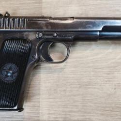 SOLDES 2026 ! - Pistolet TOKAREV TT-30 / &Eacute;tat cosm&eacute;tique moyen - Plaquettes CCCP - Calibre 7,62