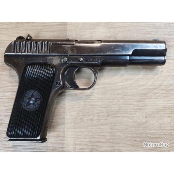 SOLDES 2026 ! - Pistolet TOKAREV TT-30 / �tat cosm�tique moyen - Plaquettes CCCP - Calibre 7,62