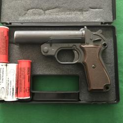 LANCE FUSEE ALLEMAND DEUTSCH LEUCHTPISTOLE, PAS DE VENTE ALMA 10X  4X