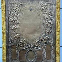 GRAND CADRE LAITON SOUVENIR D'UN SOLDAT GRANDE GUERRE 1914/1918 - WW 1