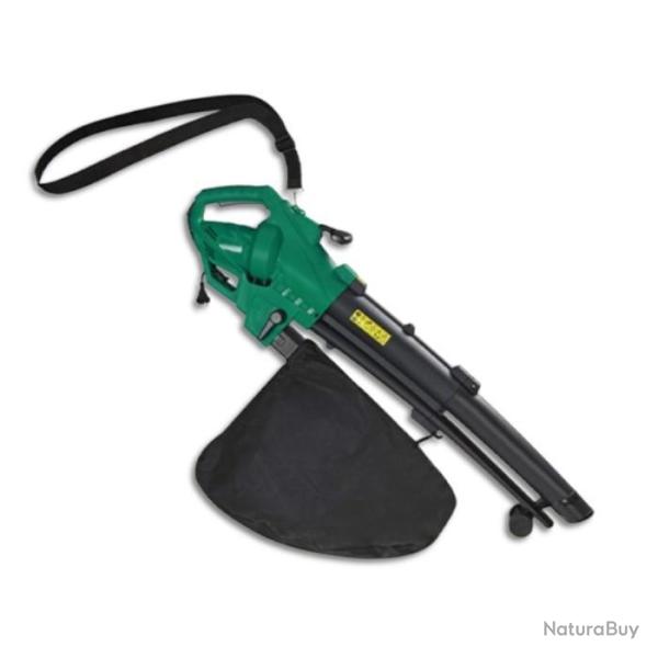 Souffleur 3 en 1 aspirateur, broyeur de feuilles �lectrique 3000 W, 270 km/h - Sac de 45 L