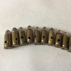 VENDU PAR LE-CUIRASSIER LOT N&deg;22 DE 10 BALLES  CALIBRE 7,65 MM NEUTRALISEES