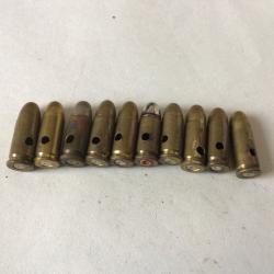VENDU PAR LE-CUIRASSIER LOT N&deg;23 DE 10 BALLES  CALIBRE 7,65 MM NEUTRALISEES