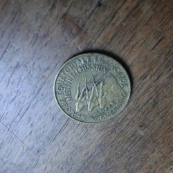 monnaie 10 francs afrique cameroun  1958