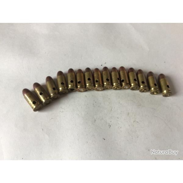 VENDU PAR LE-CUIRASSIER LOT N�10 DE 15 BALLES  CALIBRE 7,65 MM  NEUTRALISEES