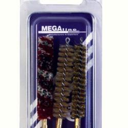 3 brosses de nettoyage pour arme de poing CALIBRE 14 mm