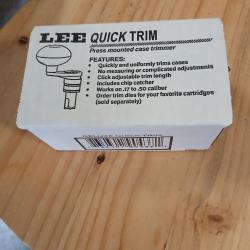 Lee quick trim