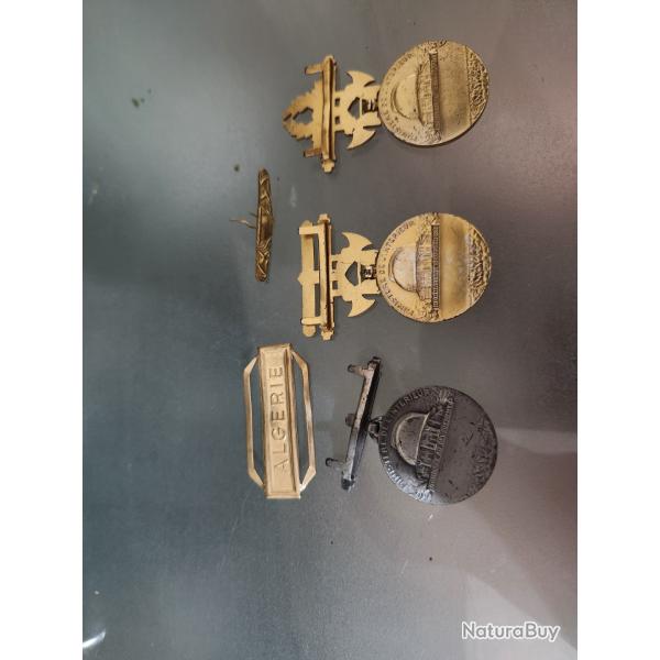 M�dailles de la guerre de l'Alg�rie