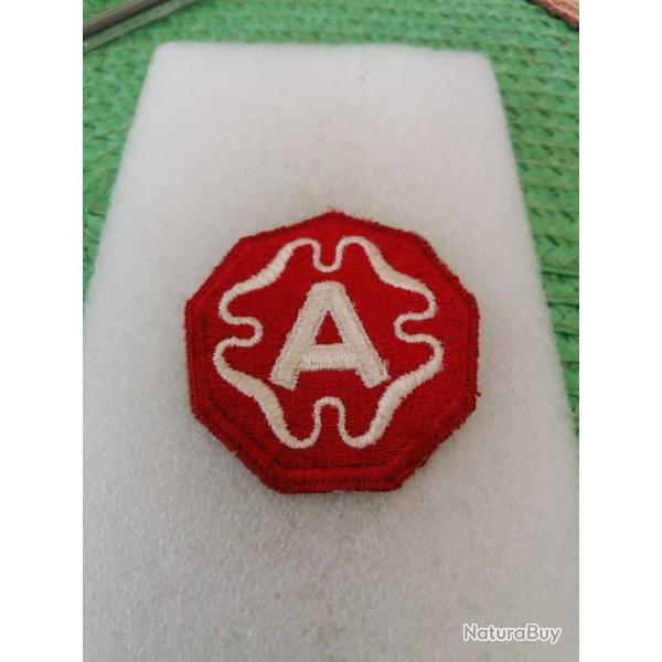 Patch arm�e us 9th ARMY  WW2 ORIGINAL 2