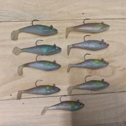 LOT 9 LEURRES SOUPLES 22g