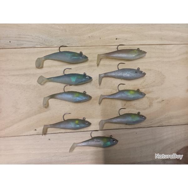 LOT 9 LEURRES SOUPLES 22g