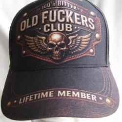CASQUETTE USA OLD FUCKERS - Ref.12