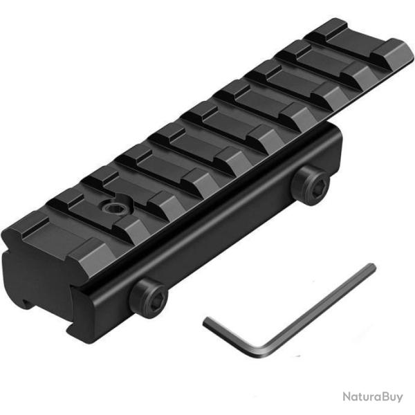 ENCHERE � 1� !! Rail adaptateur 11 mm vers 21mm DIGITAL OPTIC