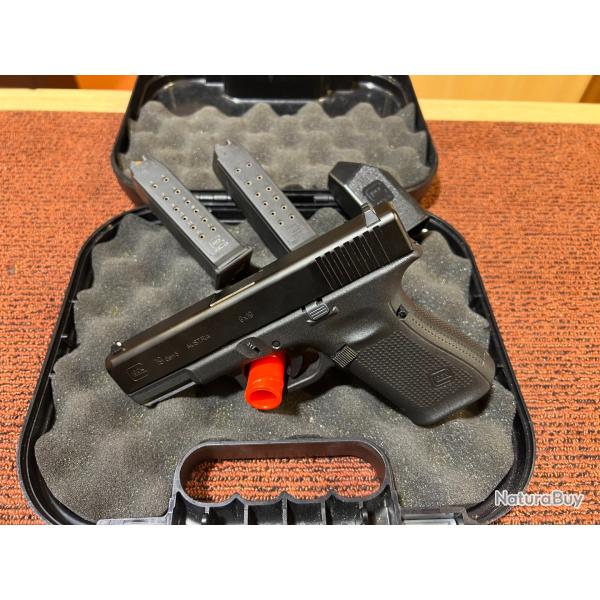 PISTOLET GLOCK 19 GEN 5 CALIBRE 9X19 - OCCASION