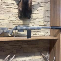 carabine &agrave; verrou bergara B14 cal 308  + silencieux hausken xtrm - 1� sans prix de r&eacute;serve