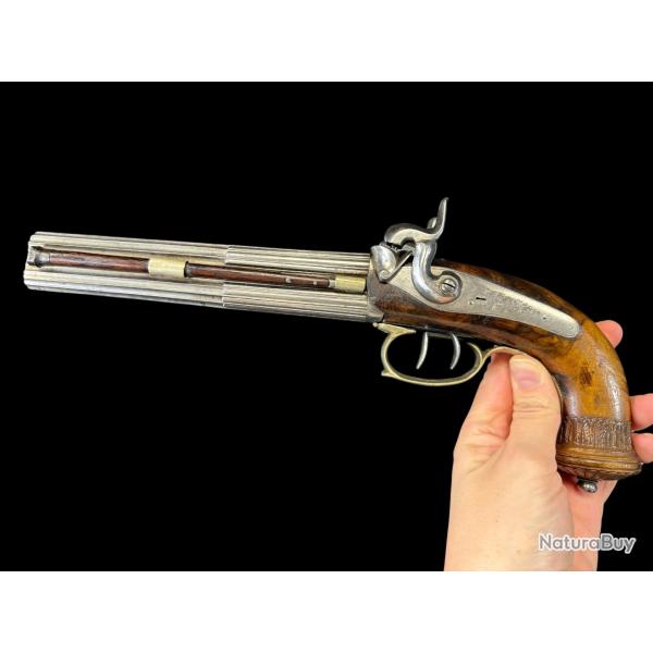 MAGNIFIQUE PISTOLET DE V�NERIE ITALIEN