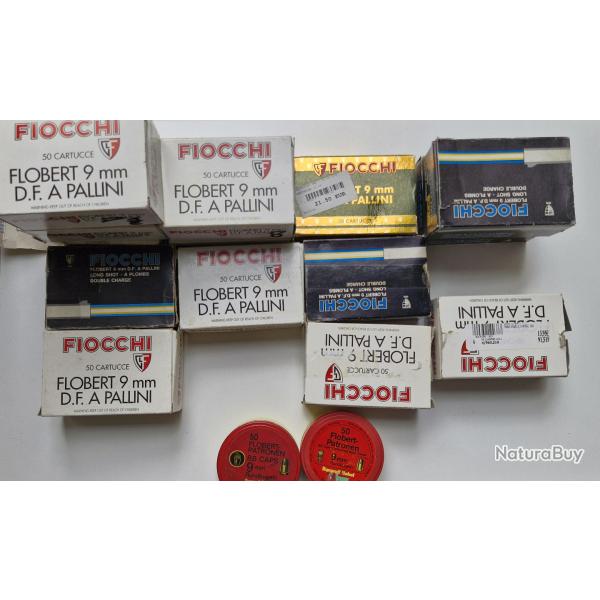 Lot de 793 cartouches 9 flobert