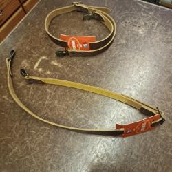 Bretelles sporfabric cuir