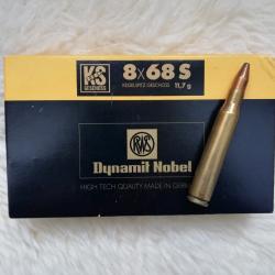 18 BALLES  KS CAL 8/68S  RWS