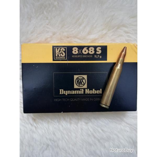 18 BALLES  KS CAL 8/68S  RWS
