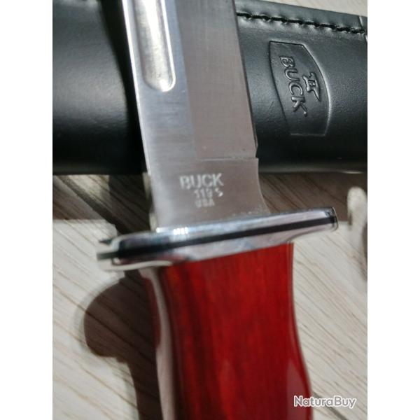 Couteau Buck 119 manche bois
