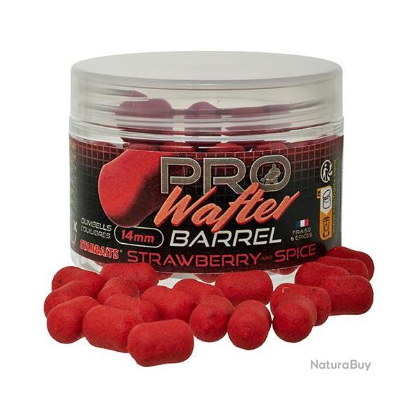 Dumbells �quilibr�s Starbaits Probiotic Strawberry & Spice 14mm 50g