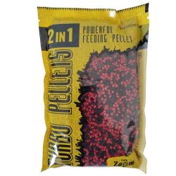 Pellets Carp Zoom 2 en 1 Turbo 3mm 500g Strawberry Fish