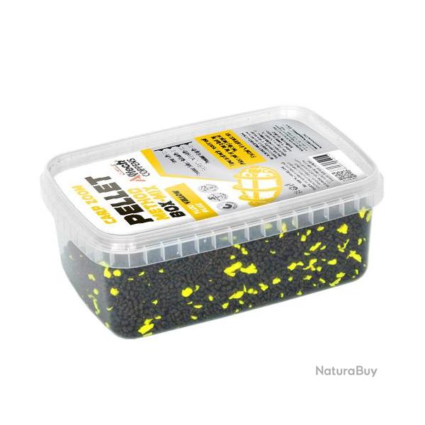 Pellets Carp Zoom Fluo Plus Method Box 500g Jaune