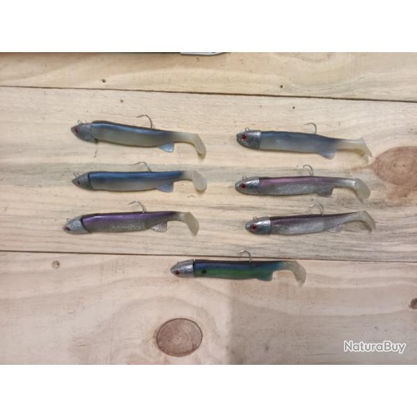 Lots  de 7 leurres 40 g