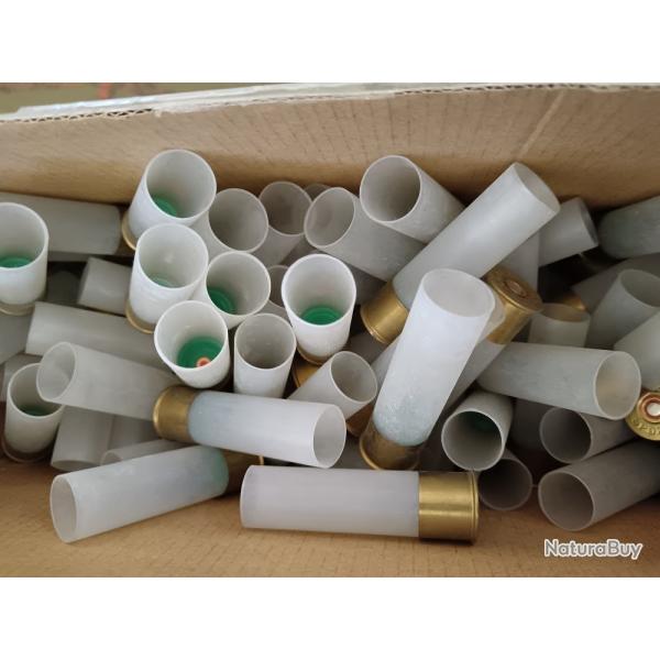 150 DOUILLES CALIBRE 16/67.5 NOBEL SPORT AMORCEES