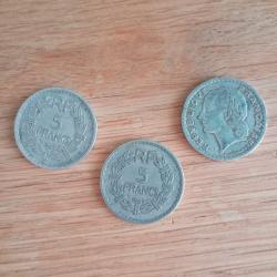 5 Francs alu 1945
