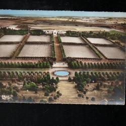 cpsm romagne sous montfaucon vue a&eacute;rienne cimeti&egrave;re am&eacute;ricain