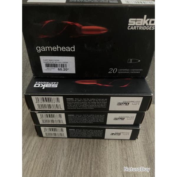 Sako gamehead 243 win