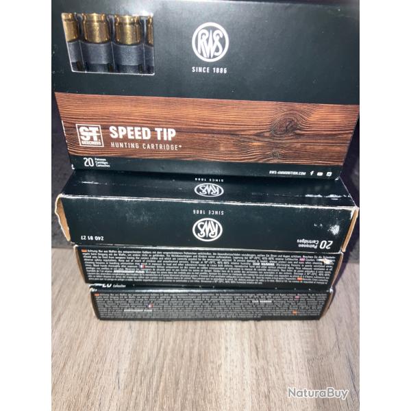 Rws speed tip hunting 90 grain 243 win